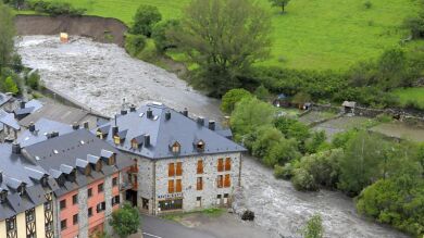 Benasque recupera el suministro de electricidad y gas 