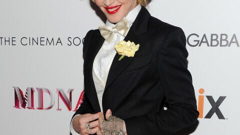 Madonna en la presentaci&oacute;n del documental de su gira