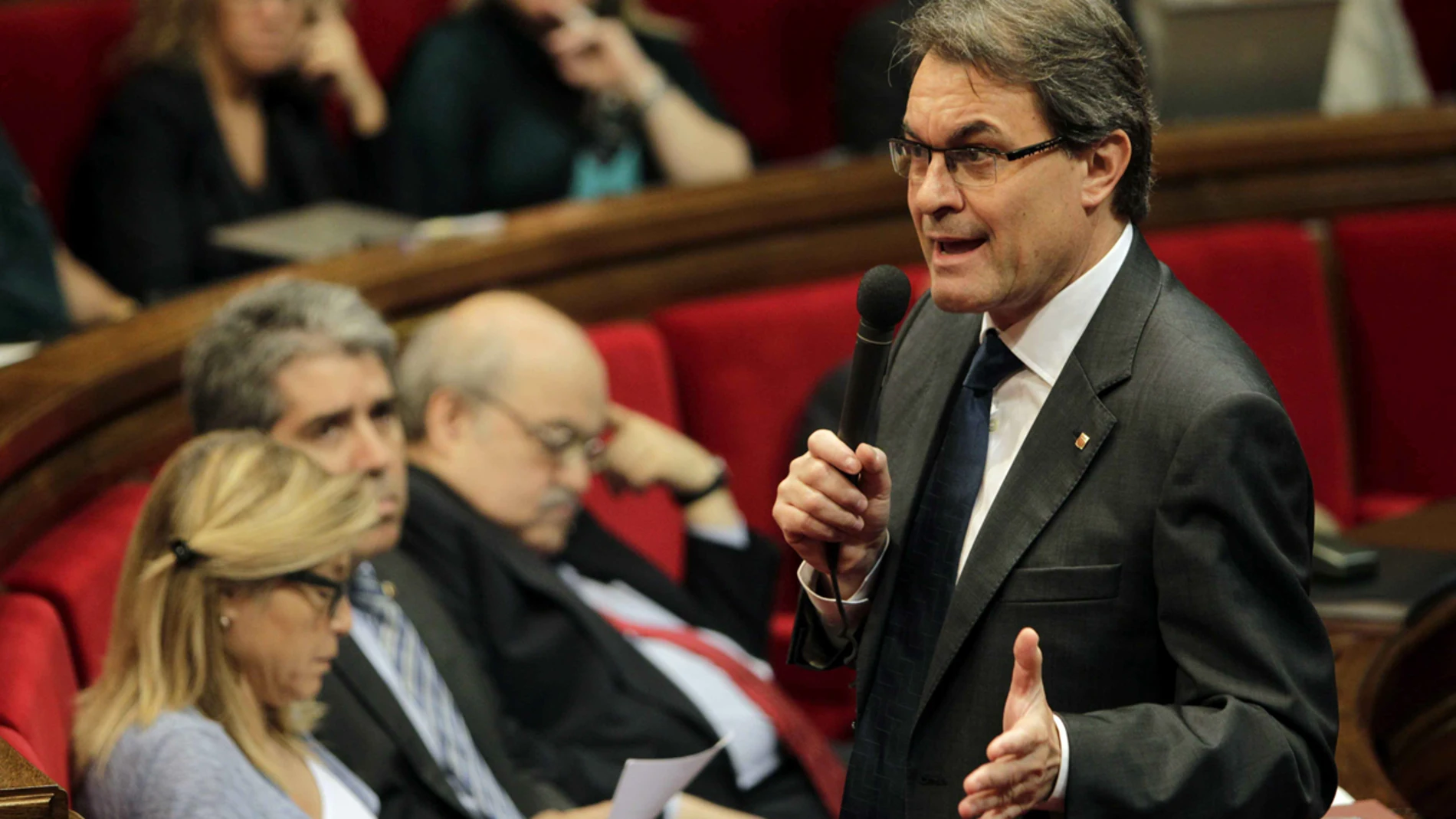 El presidente de la Generalitat, Artur Mas El presidente de la Generalitat, Artur Mas