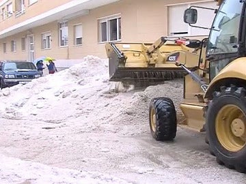 Granizada en Calamocha (Teruel)