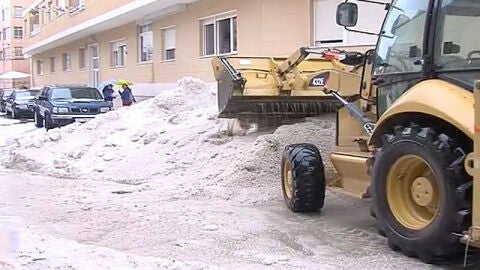 Granizada en Calamocha (Teruel)