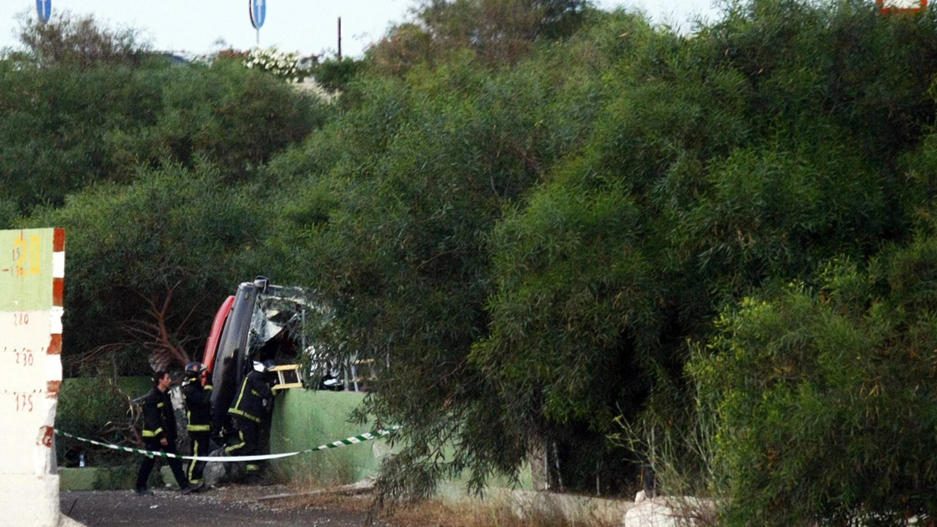 Accidente de autobús en Alicante Accidente de autobús en Alicante