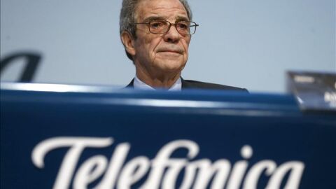 El presidente de Telef&oacute;nica, C&eacute;sar Alierta