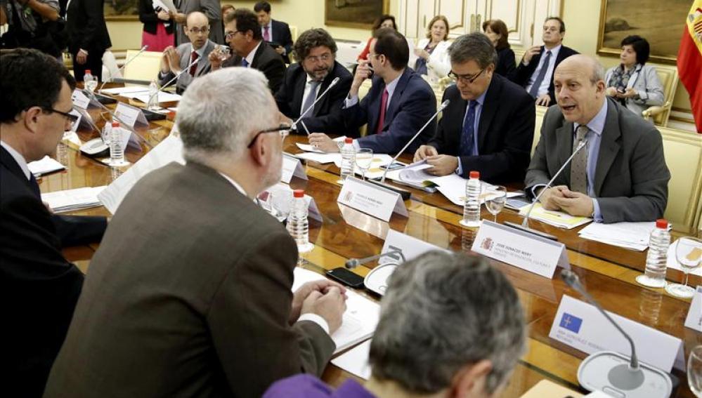 José Ignacio Wert en el debate