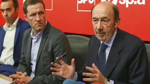 El secretario general del Partido Socialista Obrero Español (PSOE), Alfredo Pérez Rubalcaba El secretario general del Partido Socialista Obrero Español (PSOE), Alfredo Pérez Rubalcaba