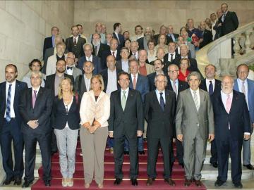 Reunión de las organizaciones que firman el pacto por la autodeterminación 