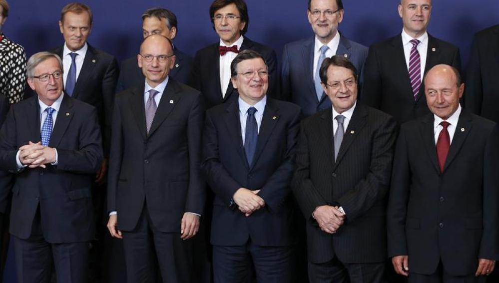 Foto de familia del Consejo Europeo