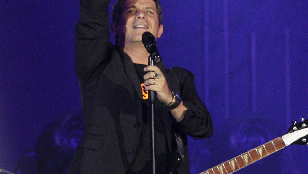 Alejandro Sanz en el Palacio de los Deportes