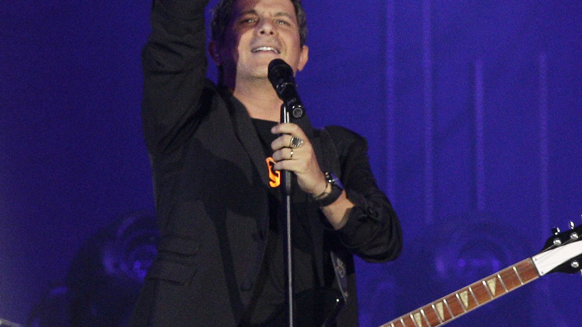 Alejandro Sanz en el Palacio de los Deportes Alejandro Sanz en el Palacio de los Deportes