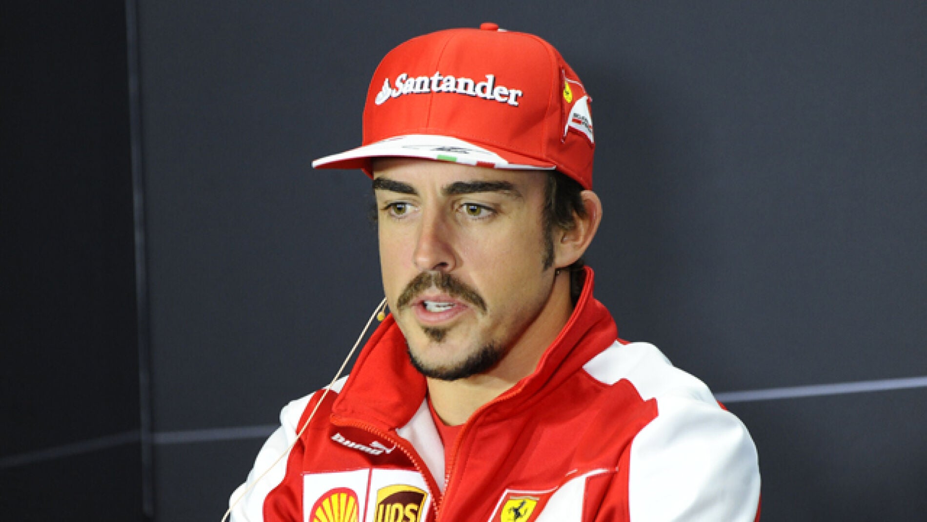 Fernando Alonso en rueda de prensa
