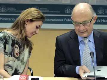 El ministro de Hacienda, Cristóbal Montoro El ministro de Hacienda, Cristóbal Montoro