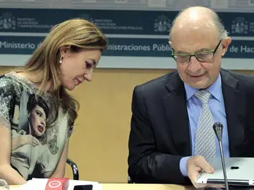 El ministro de Hacienda, Cristóbal Montoro El ministro de Hacienda, Cristóbal Montoro