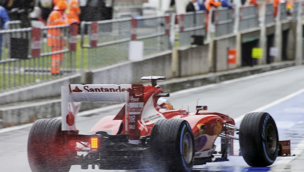 Alonso, listo para la acción