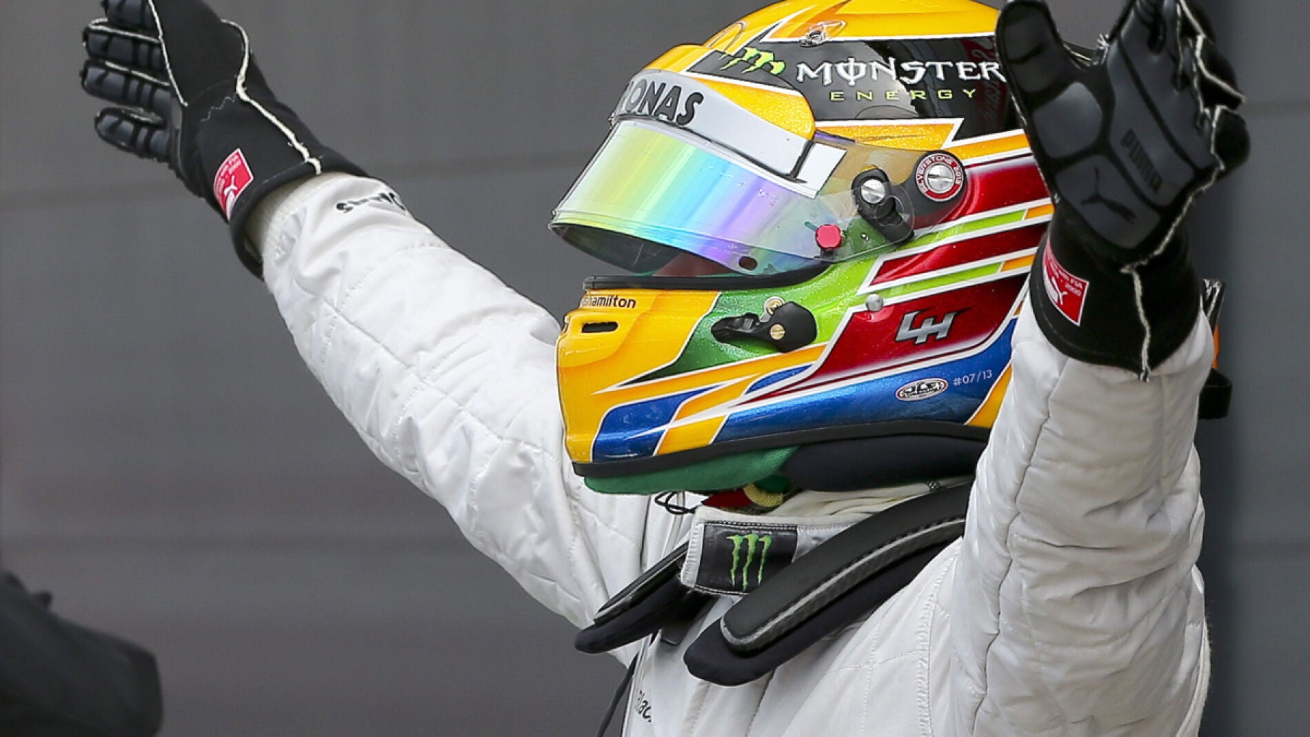 Hamilton, de celebraci&oacute;n