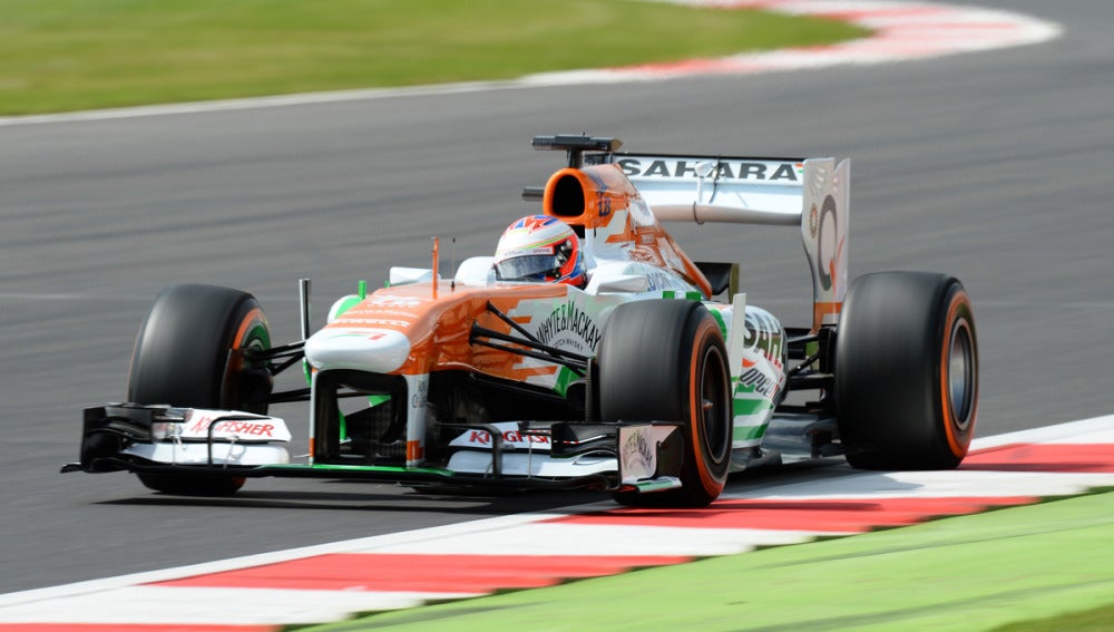 Di Resta, en Silverstone