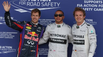 Hamilton logra una pole perfecta en Silverstone con Alonso noveno