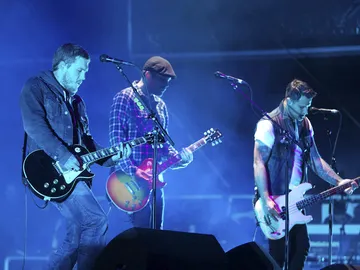 The Gaslight Anthem durante su concierto en el Azkena Rock de Vitoria The Gaslight Anthem durante su concierto en el Azkena Rock de Vitoria