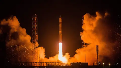 Un cohete ruso se estrelló tras el despegue Un cohete ruso se estrelló tras el despegue