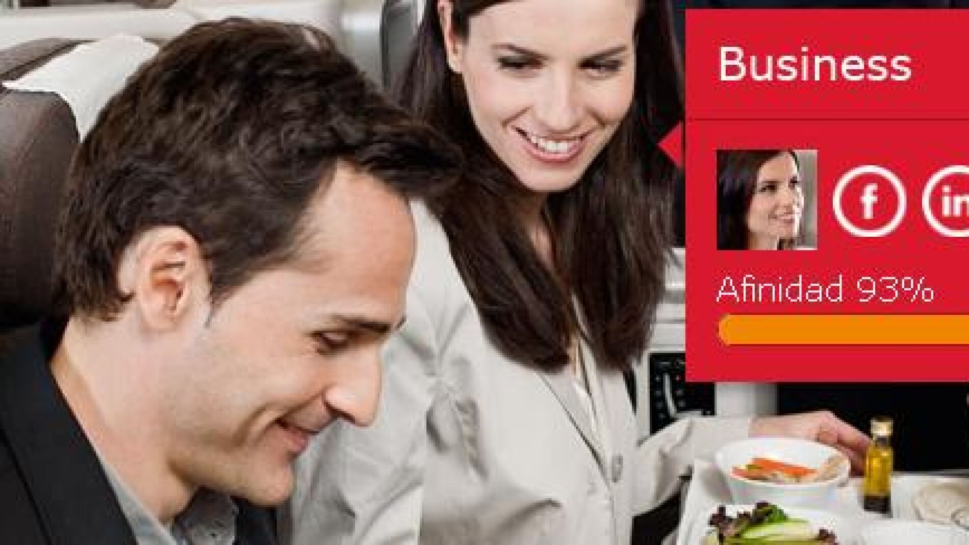 El servicio 'Social Seating, de Iberia