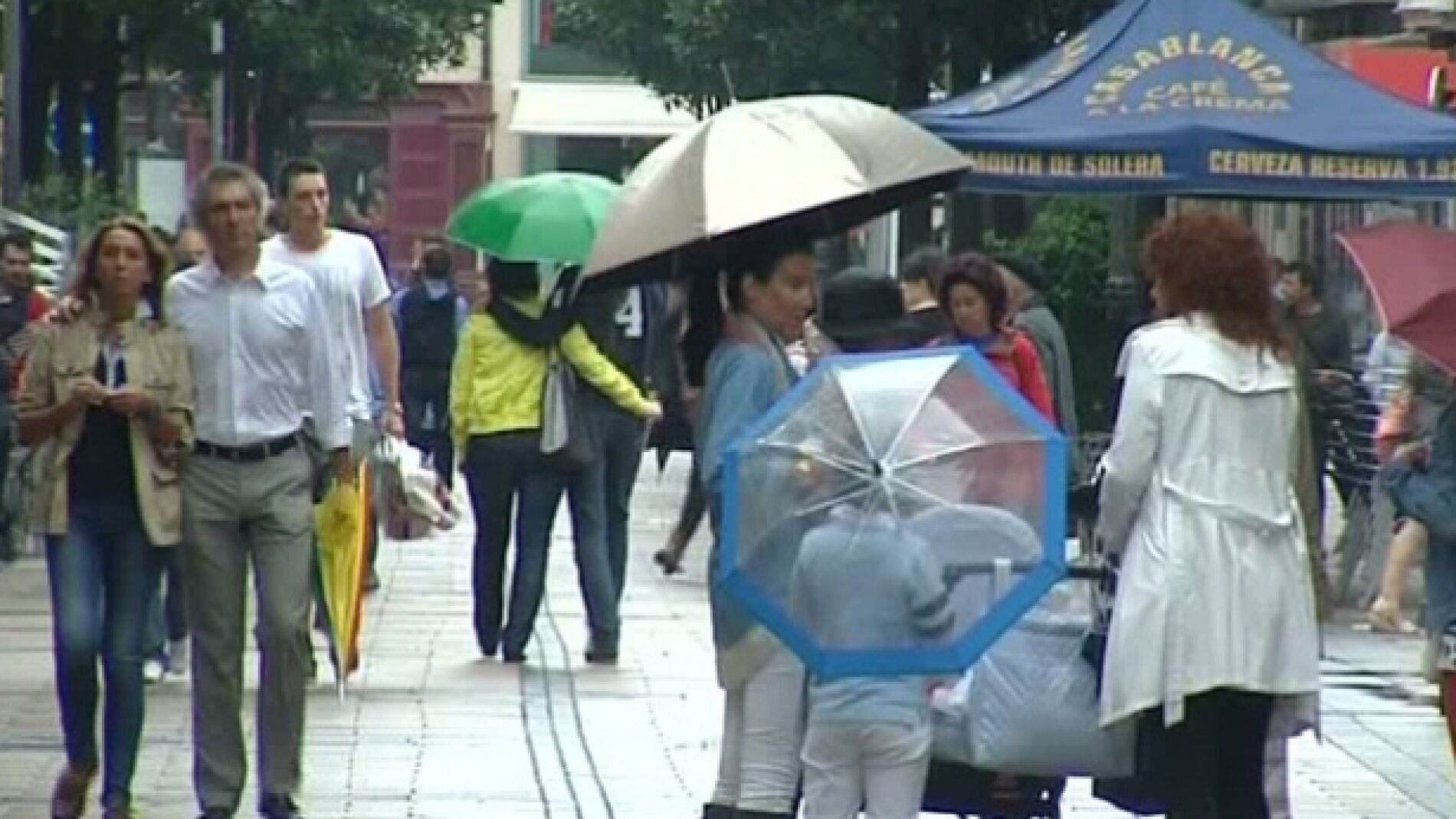 Tormentas en Arag&oacute;n y Pirineos y cielo cubierto en el Cant&aacute;brico