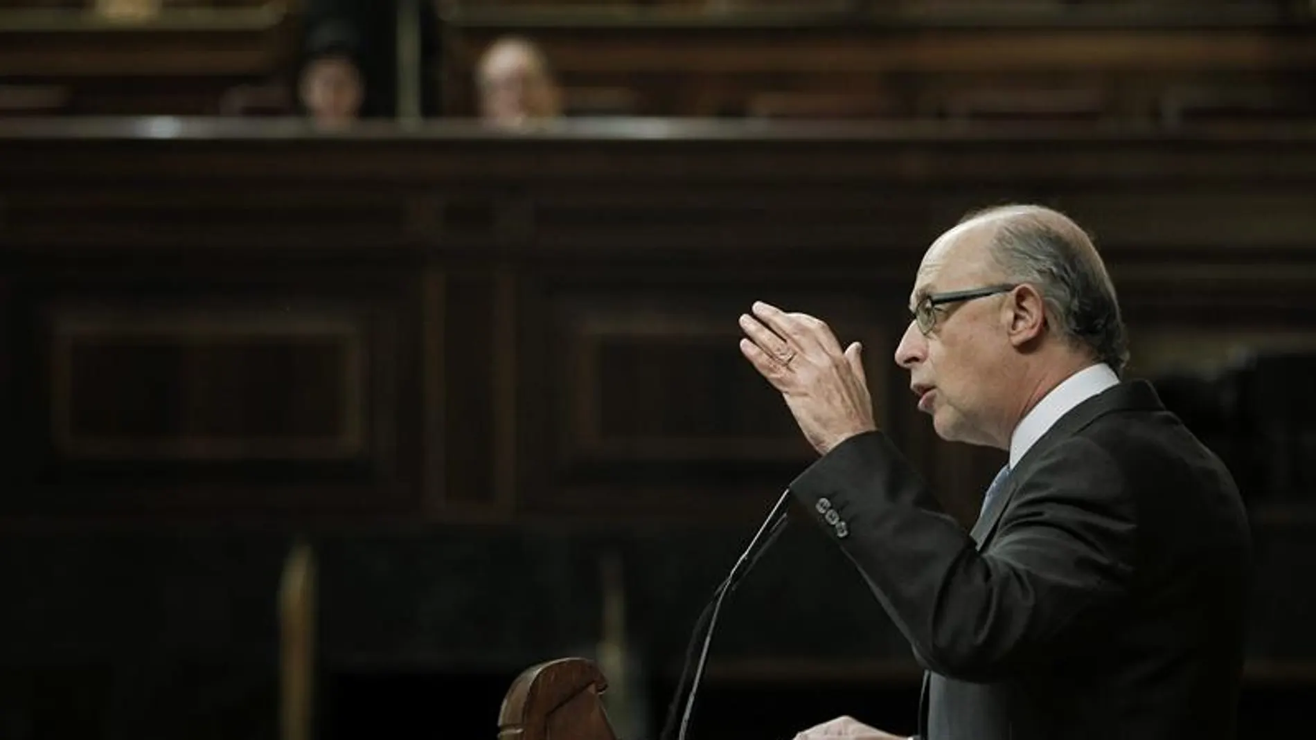 El ministro de Hacienda, Cristóbal Montoro El ministro de Hacienda, Cristóbal Montoro