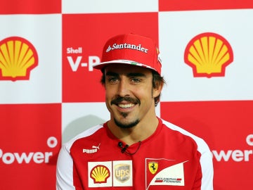 Alonso en rueda de prensa