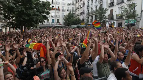 Inicio de las fiestas del Orgullo Inicio de las fiestas del Orgullo