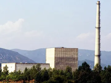 Imagen panorámica de la central de Garoña. Imagen panorámica de la central de Garoña.