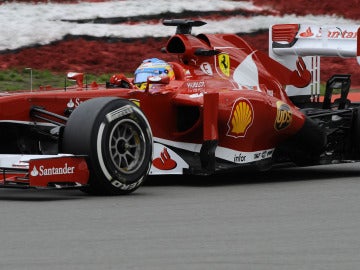 Alonso, a toda velocidad por Alemania