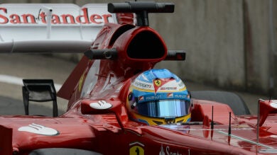 La vuelta 'on board' de Fernando Alonso
