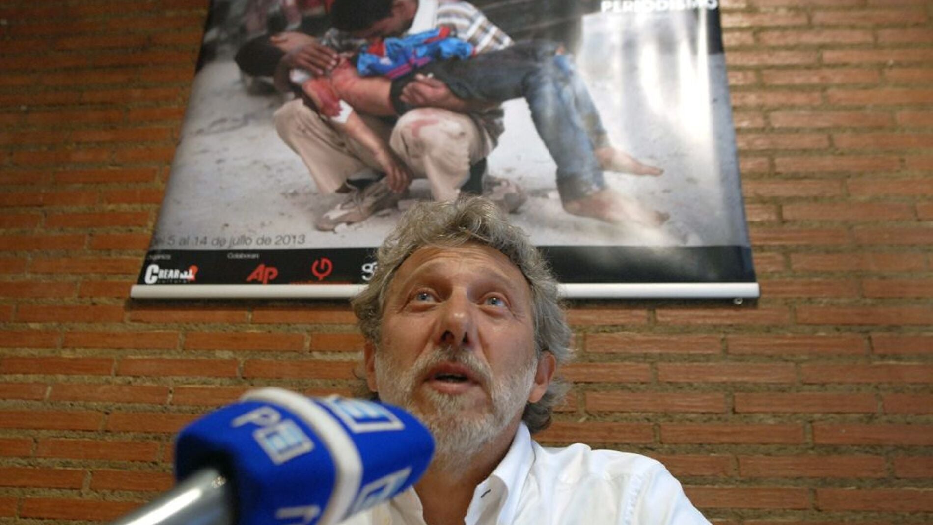 El director del Encuentro Internacional de Fotoperiodismo, el premio Pulitzer Javier Bauluz