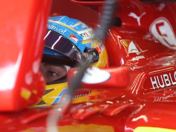 Alonso se prepara para la acción
