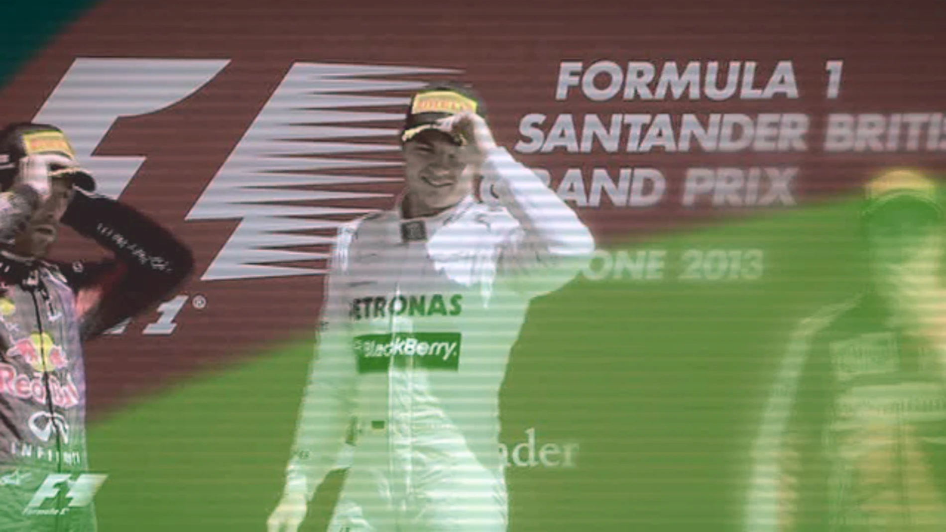 Rosberg, sobre la bandera alemana
