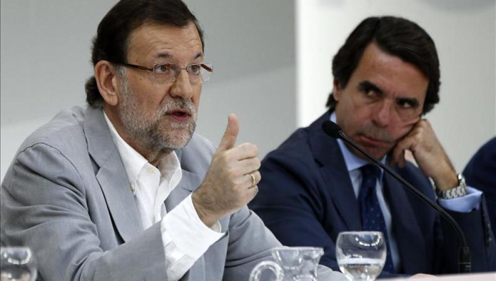 Rajoy y Aznar clausuran el campus de verano de faes