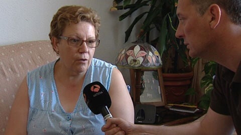 Mar&iacute;a Eugenia, afectada en el accidente de bus en &Aacute;vila