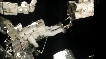 Paseo espacial fuera de la Estación Espacial Internacional