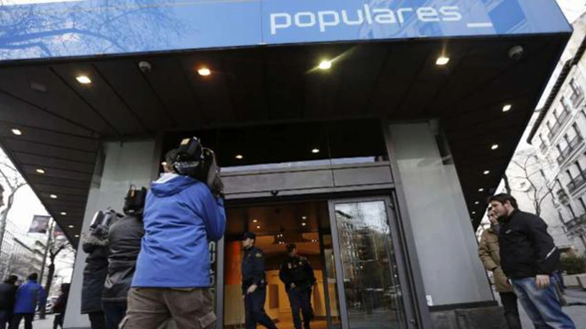 Sede del Partido Popular en la calle Génova Sede del Partido Popular en la calle Génova