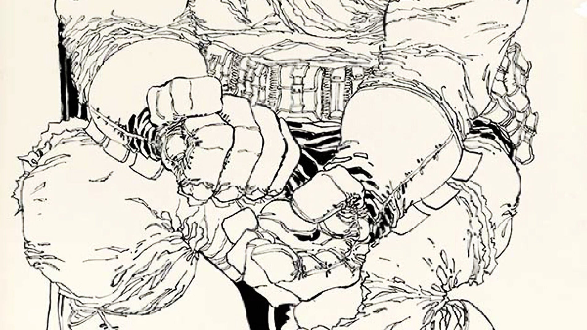 Versi&oacute;n del lado oscuro de Batman, por Frank Miller.