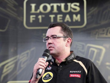 Eric Boullier, director del equipo Lotus.