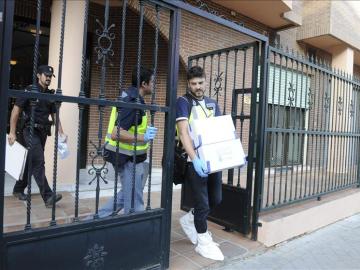 Domicilio de la mujer asesinada en Granada