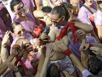Posibles abusos a las mujeres en San Fermín Posibles abusos a las mujeres en San Fermín