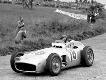 El Mercedes W196 de Juan Manuel Fangio