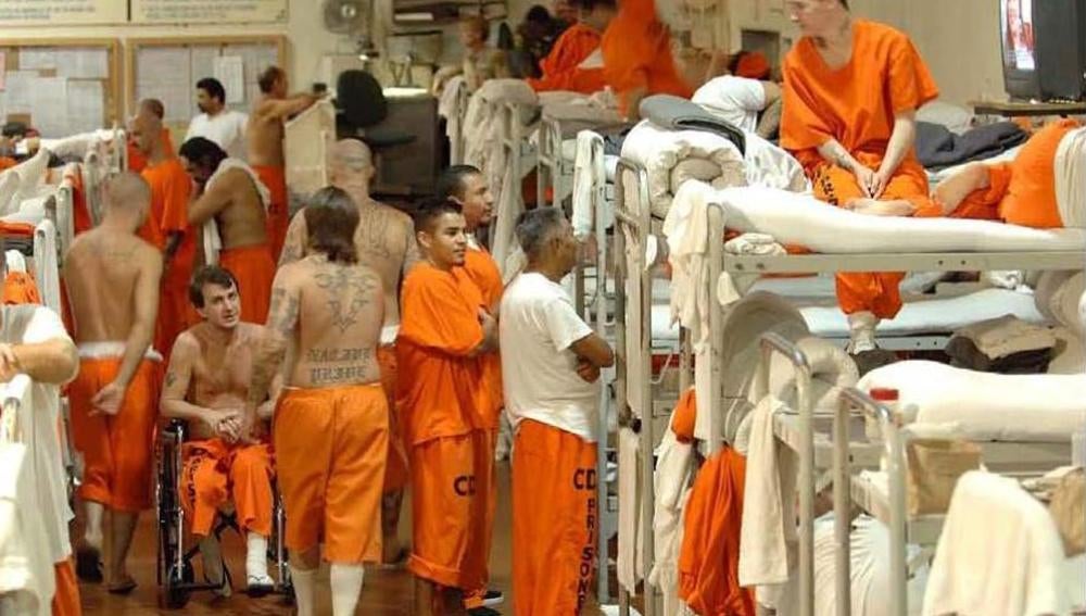Presos en una cárcel de California, EEUU