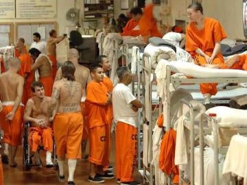 Presos en una cárcel de California, EEUU