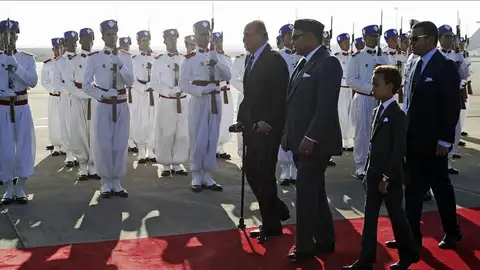 Llegada del Rey a Marruecos Llegada del Rey a Marruecos