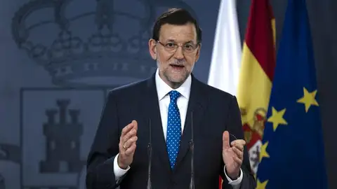 Mariano Rajoy comparece en la Moncloa Mariano Rajoy comparece en la Moncloa