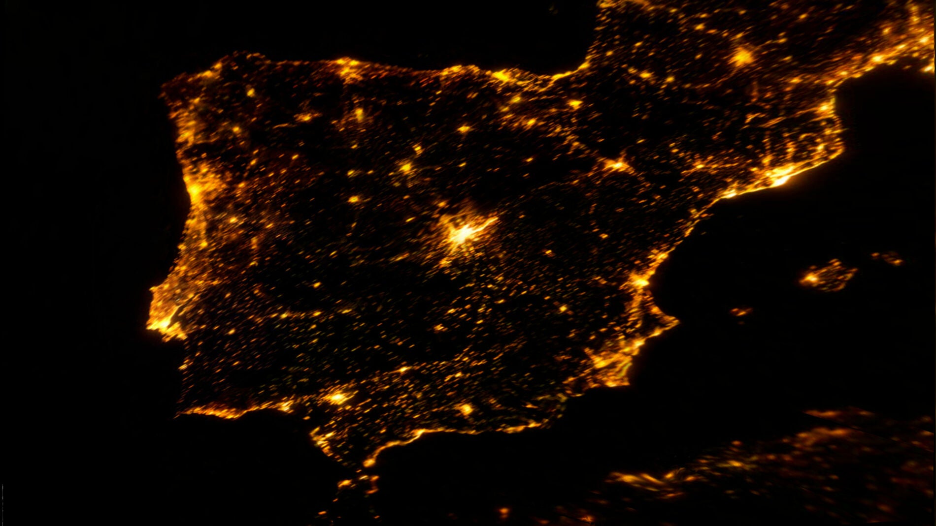 Mosaico de im&aacute;genes de la Estaci&oacute;n Espacial Internacional