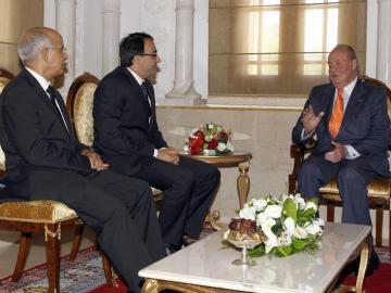 Reunión del Rey en Rabat