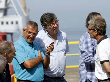 Trabajadores del astillero Vulcano de Vigo Trabajadores del astillero Vulcano de Vigo