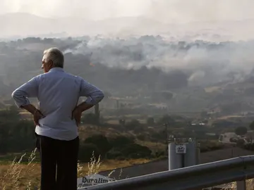 El incendio de Almorox bajo control El incendio de Almorox bajo control